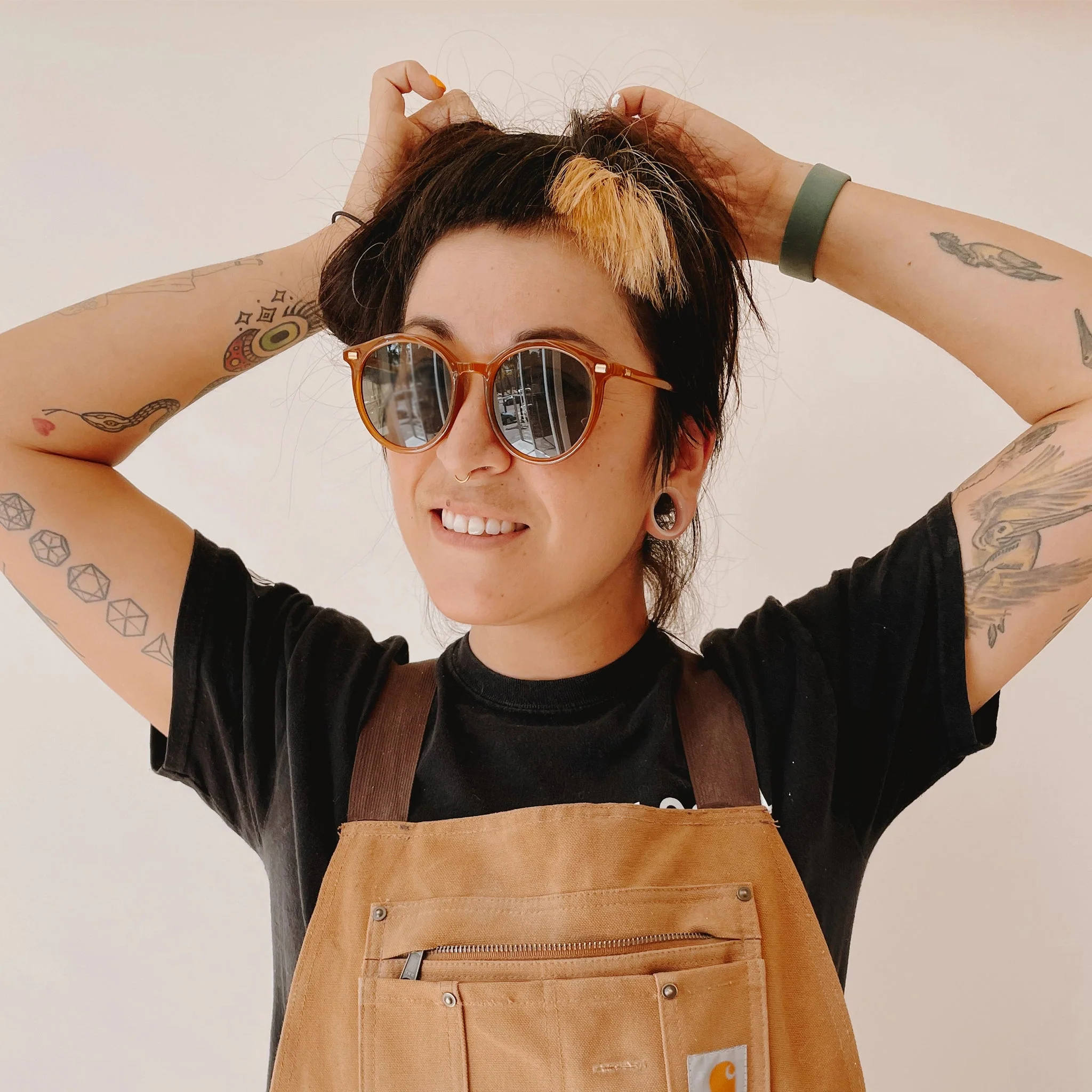 Sam Sunglasses | Cognac - Image 4