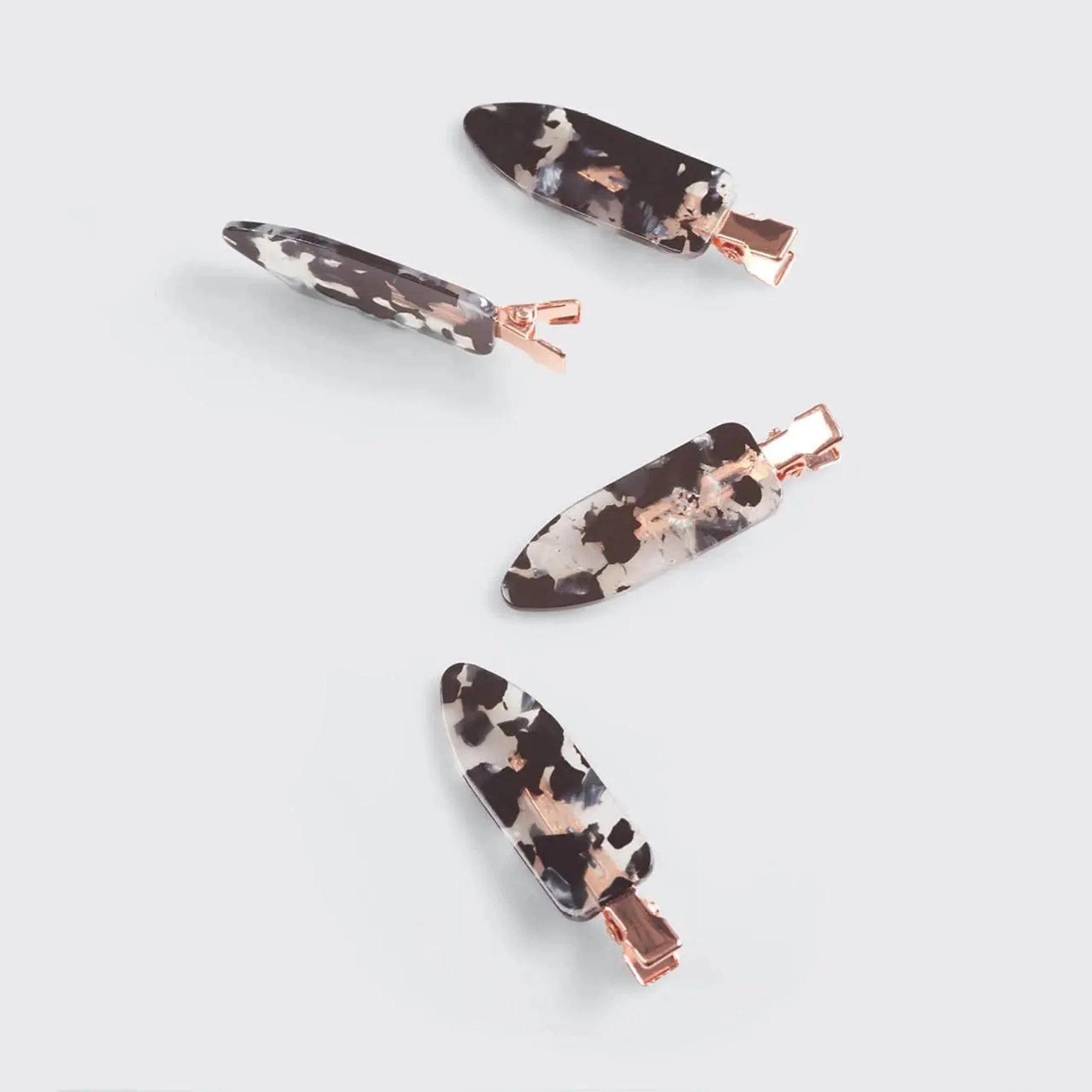 Creaseless Clips Set | Black Terrazzo - Image 3