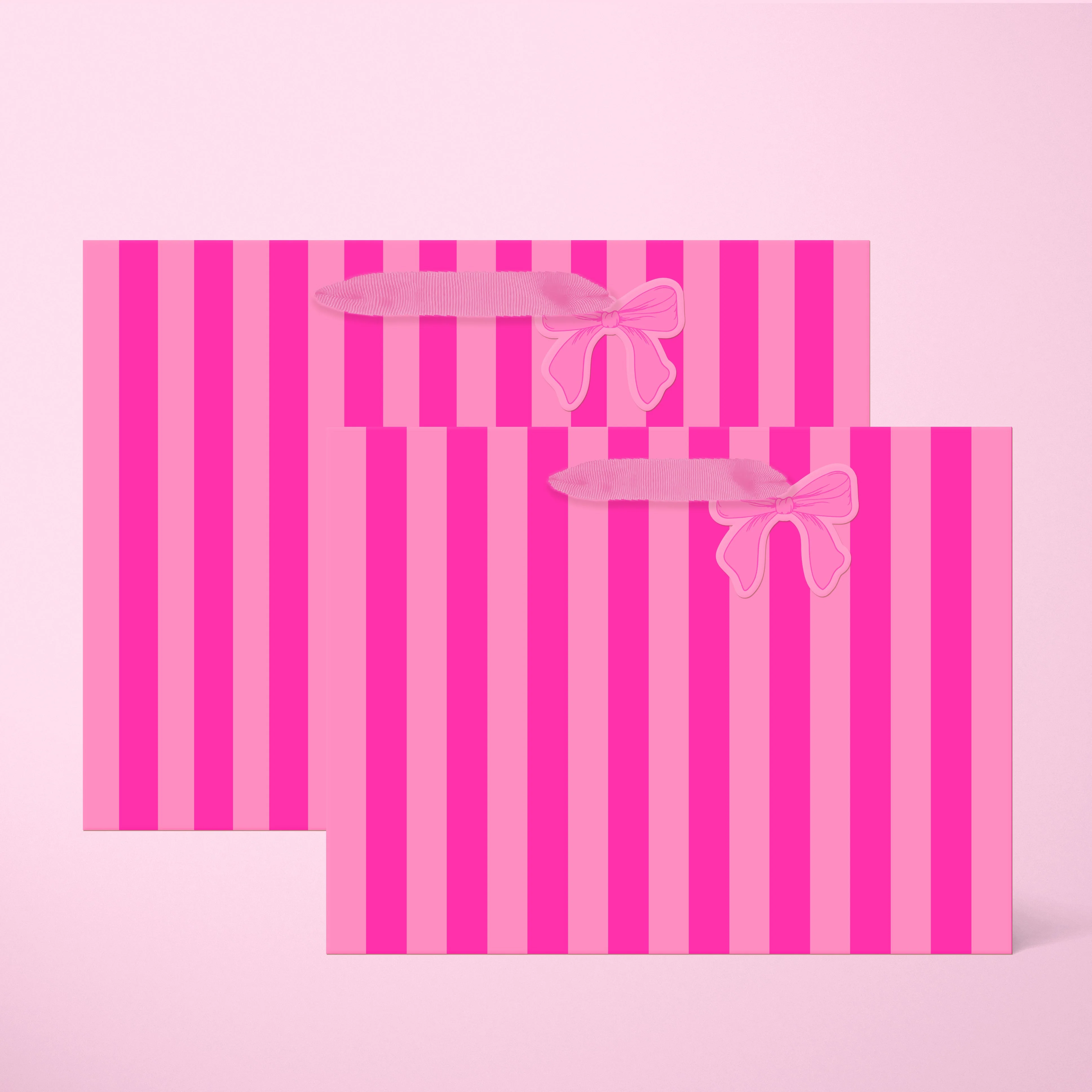 Bow and Stripes Gift Bag - Image 4