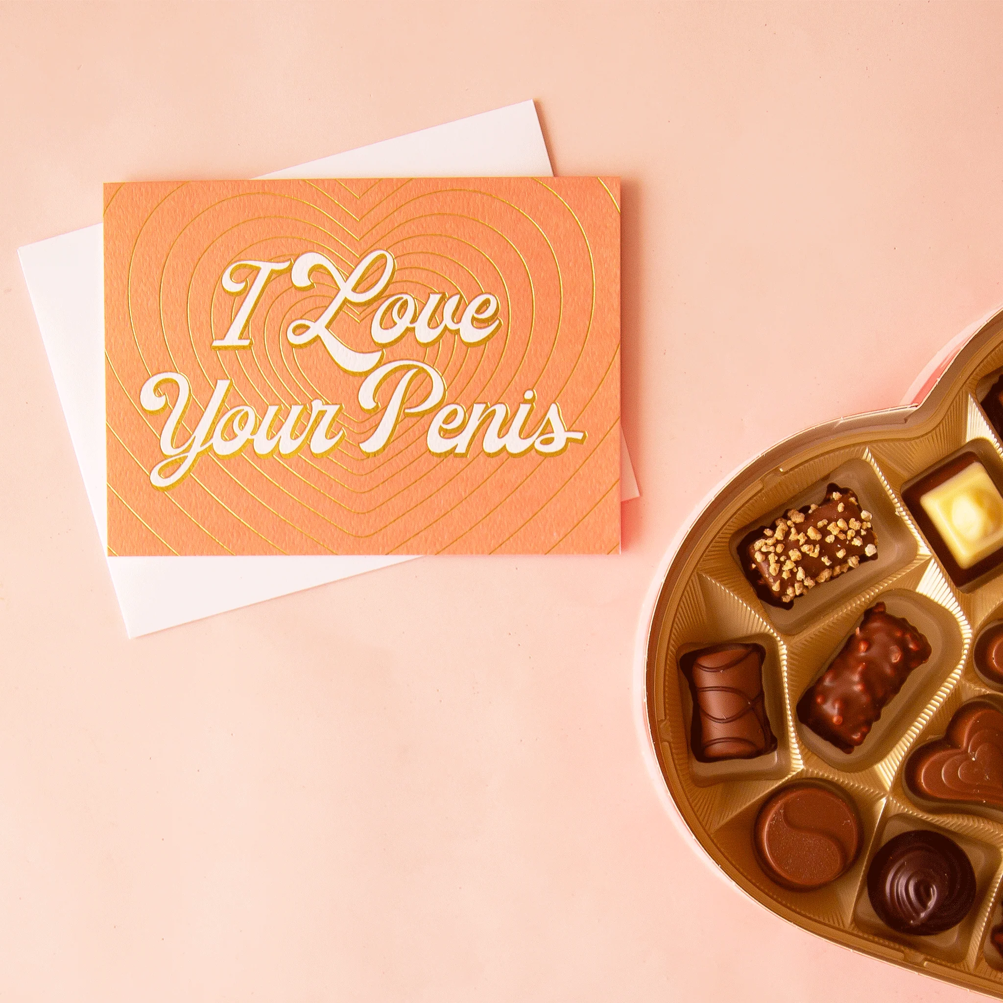 I Love Your Penis Card | Radiating Hearts - Image 3