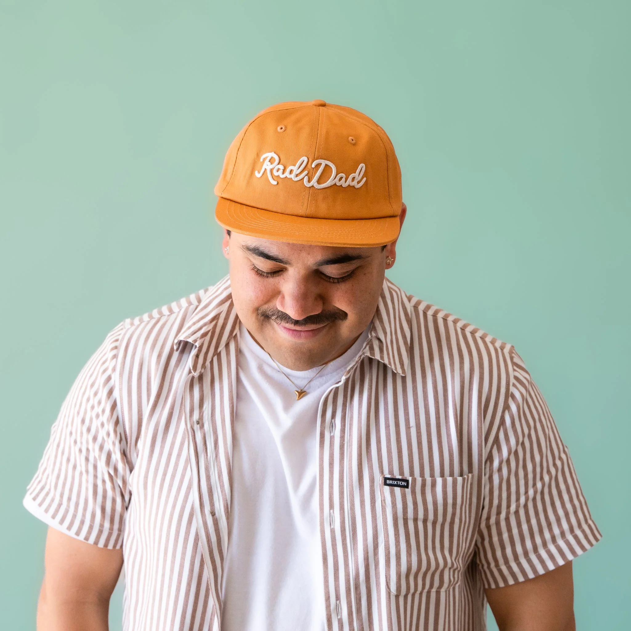 Rad Dad Flat Brim Hat - Image 4