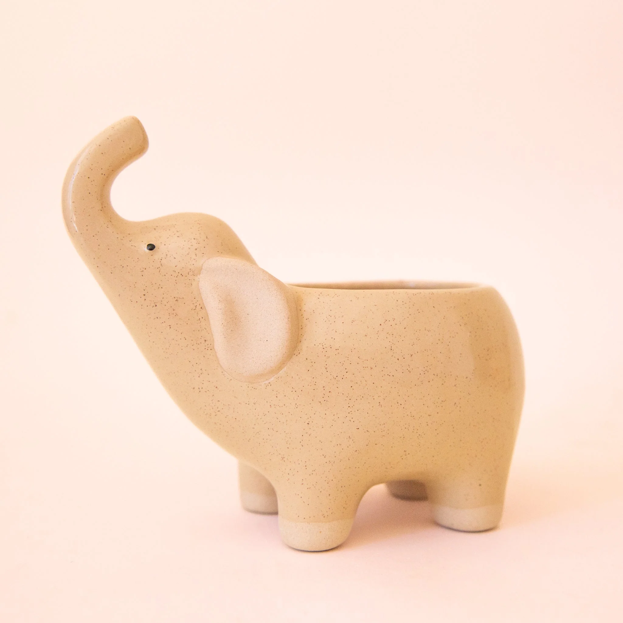 Elephant Planter | Sand - Image 3