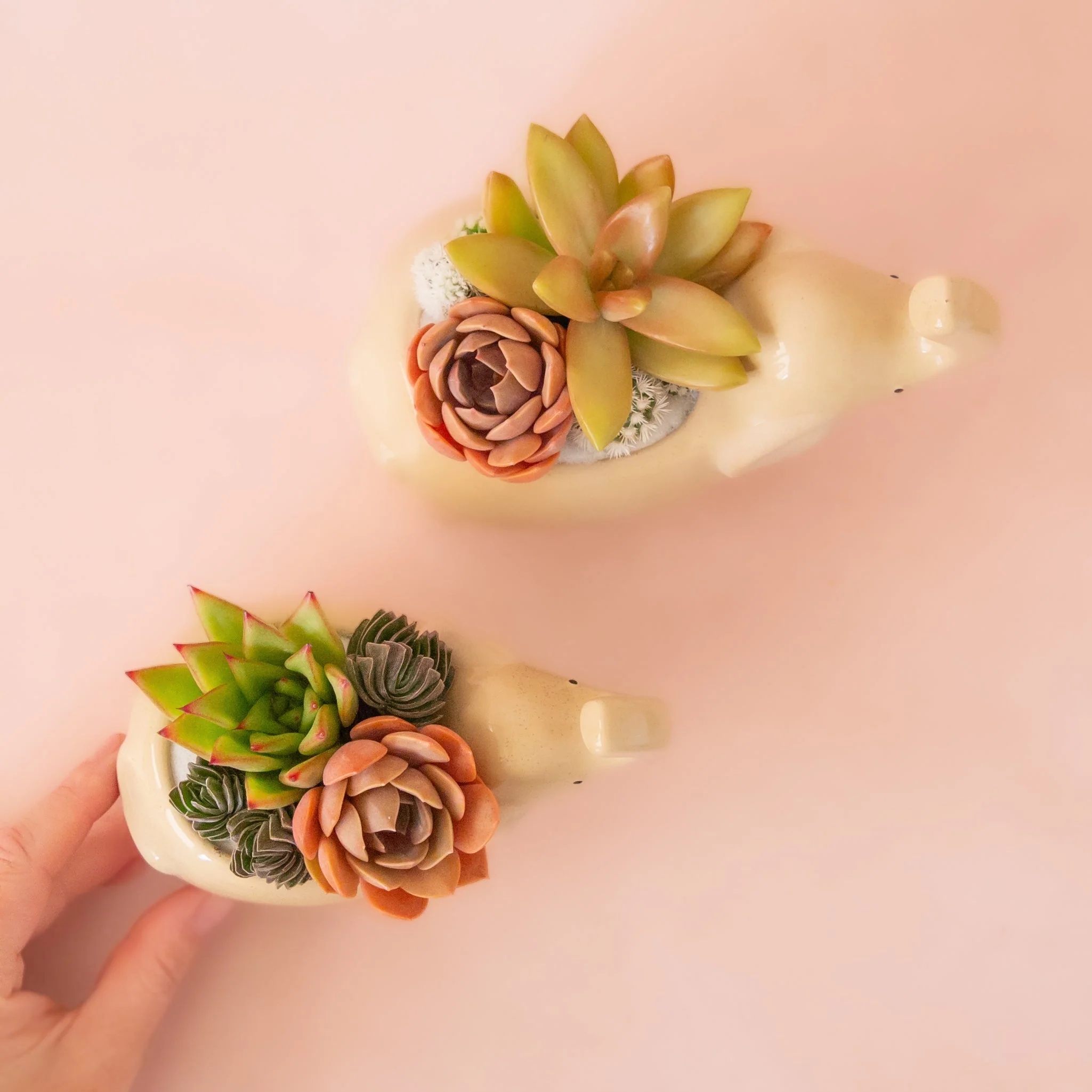 Elephant Planter | Sand - Image 5