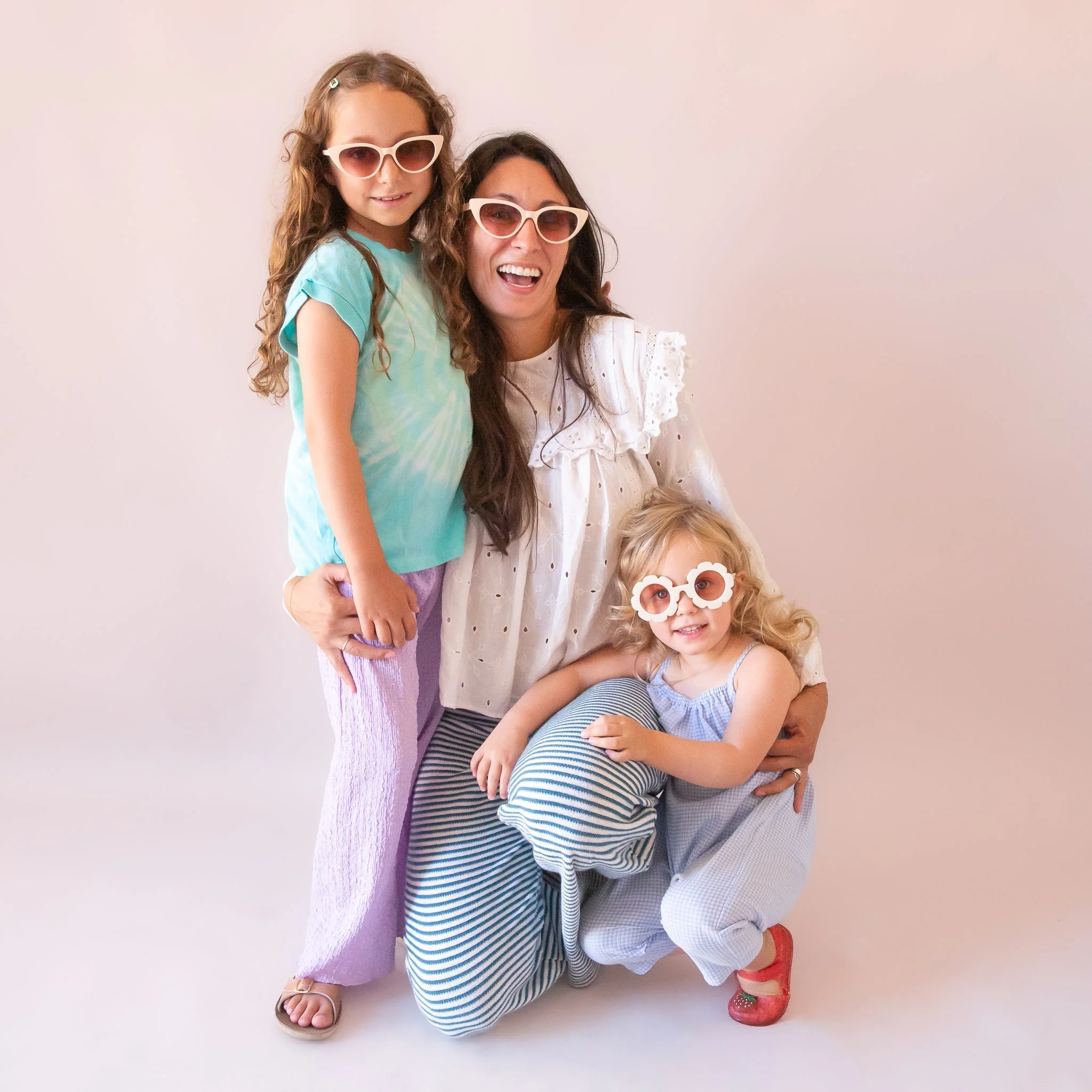 Kids Frenchie Sunglasses | Ivory - Image 4