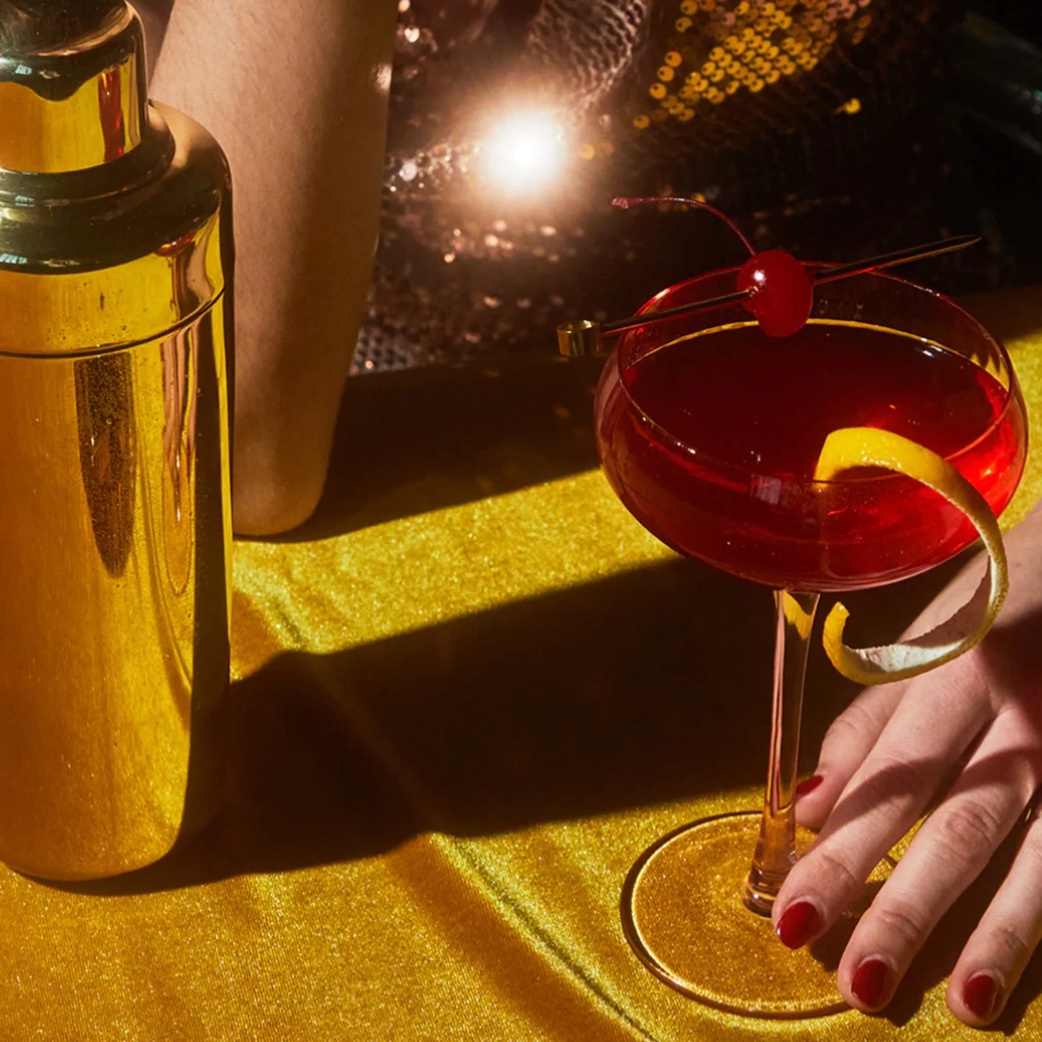 The Owens Cocktail Picks | Gold Stainless - Image 3